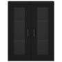 Armario de pared negro 69,5x34x90 cm de vidaXL, Aparadores - Ref: Foro24-828477, Precio: 92,65 €, Descuento: %