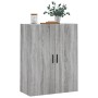 Armario de pared gris Sonoma 69,5x34x90 cm de vidaXL, Aparadores - Ref: Foro24-828442, Precio: 66,61 €, Descuento: %