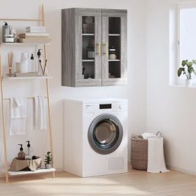 Sonoma gray wall cabinet 69.5x34x90 cm by vidaXL, Sideboards - Ref: Foro24-828474, Price: 88,48 €, Discount: %