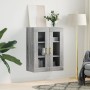 Armario de pared gris Sonoma 69,5x34x90 cm de vidaXL, Aparadores - Ref: Foro24-828474, Precio: 89,16 €, Descuento: %