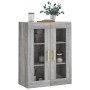 Armario de pared gris Sonoma 69,5x34x90 cm de vidaXL, Aparadores - Ref: Foro24-828474, Precio: 89,16 €, Descuento: %