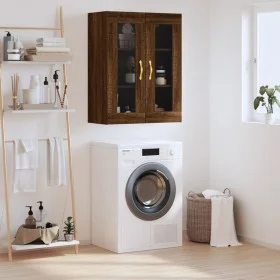 Brown oak wall cabinet 69.5x34x90 cm by vidaXL, Sideboards - Ref: Foro24-828467, Price: 79,00 €, Discount: %