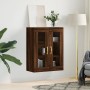 Armario de pared marrón roble 69,5x34x90 cm de vidaXL, Aparadores - Ref: Foro24-828467, Precio: 80,10 €, Descuento: %