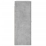 Armario de pared gris hormigón 69,5x34x90 cm de vidaXL, Aparadores - Ref: Foro24-828464, Precio: 86,20 €, Descuento: %