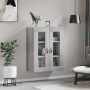 Armario de pared gris Sonoma 69,5x34x90 cm de vidaXL, Aparadores - Ref: Foro24-828458, Precio: 84,99 €, Descuento: %