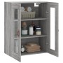 Armario de pared gris Sonoma 69,5x34x90 cm de vidaXL, Aparadores - Ref: Foro24-828458, Precio: 84,99 €, Descuento: %