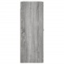 Armario de pared gris Sonoma 69,5x34x90 cm de vidaXL, Aparadores - Ref: Foro24-828458, Precio: 84,99 €, Descuento: %