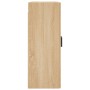 Armario de pared roble Sonoma 69,5x34x90 cm de vidaXL, Aparadores - Ref: Foro24-828479, Precio: 87,10 €, Descuento: %