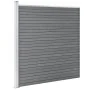 Set de valla 10 cuadradas + 1 oblicua WPC gris 1830x186 cm de vidaXL, Paneles de vallas - Ref: Foro24-3053242, Precio: 3,00 €...