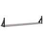 Estantes pared 2 uds madera ingeniería gris Sonoma 80x15x15,5cm en Estanterías | Comprar online en Foru.es