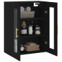 Armario de pared negro 69,5x34x90 cm de vidaXL, Aparadores - Ref: Foro24-828469, Precio: 84,00 €, Descuento: %