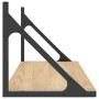 Estantes de pared 2 unidades Roble Sonoma 80x25x25,5 cm Madera de ingeniería en Estanterías | Comprar online en Foru.es