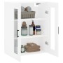 Armario de pared blanco 69,5x34x90 cm de vidaXL, Aparadores - Ref: Foro24-828484, Precio: 95,95 €, Descuento: %