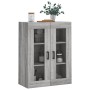 Armario de pared gris Sonoma 69,5x34x90 cm de vidaXL, Aparadores - Ref: Foro24-828482, Precio: 80,14 €, Descuento: %