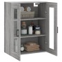 Armario de pared gris Sonoma 69,5x34x90 cm de vidaXL, Aparadores - Ref: Foro24-828482, Precio: 80,14 €, Descuento: %