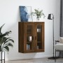 Armario de pared marrón roble 69,5x34x90 cm de vidaXL, Aparadores - Ref: Foro24-828499, Precio: 73,76 €, Descuento: %