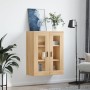 Armario de pared roble Sonoma 69,5x34x90 cm de vidaXL, Aparadores - Ref: Foro24-828495, Precio: 78,48 €, Descuento: %