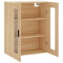 Armario de pared roble Sonoma 69,5x34x90 cm de vidaXL, Aparadores - Ref: Foro24-828495, Precio: 78,48 €, Descuento: %