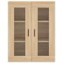 Armario de pared roble Sonoma 69,5x34x90 cm de vidaXL, Aparadores - Ref: Foro24-828495, Precio: 78,48 €, Descuento: %