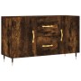 Aparador madera de ingeniería roble ahumado 100x36x60 cm de vidaXL, Aparadores - Ref: Foro24-828153, Precio: 103,35 €, Descue...