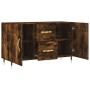 Aparador madera de ingeniería roble ahumado 100x36x60 cm de vidaXL, Aparadores - Ref: Foro24-828153, Precio: 103,35 €, Descue...