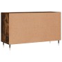 Aparador madera de ingeniería roble ahumado 100x36x60 cm de vidaXL, Aparadores - Ref: Foro24-828153, Precio: 103,35 €, Descue...