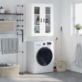 Armario de pared blanco 69,5x34x90 cm de vidaXL, Aparadores - Ref: Foro24-828492, Precio: 88,89 €, Descuento: %