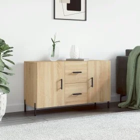 Aparador de madera de ingeniería roble Sonoma 100x36x60 cm de vidaXL, Aparadores - Ref: Foro24-828183, Precio: 87,02 €, Descu...