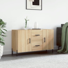 Aparador de madera de ingeniería roble Sonoma 100x36x60 cm de vidaXL, Aparadores - Ref: Foro24-828183, Precio: 87,73 €, Descu...