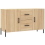 Aparador de madera de ingeniería roble Sonoma 100x36x60 cm de vidaXL, Aparadores - Ref: Foro24-828183, Precio: 87,73 €, Descu...