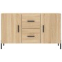 Aparador de madera de ingeniería roble Sonoma 100x36x60 cm de vidaXL, Aparadores - Ref: Foro24-828183, Precio: 87,73 €, Descu...