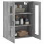 Armario de pared gris Sonoma 69,5x34x90 cm de vidaXL, Aparadores - Ref: Foro24-828498, Precio: 70,60 €, Descuento: %