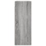 Armario de pared gris Sonoma 69,5x34x90 cm de vidaXL, Aparadores - Ref: Foro24-828498, Precio: 70,60 €, Descuento: %
