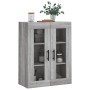 Armario de pared gris Sonoma 69,5x34x90 cm de vidaXL, Aparadores - Ref: Foro24-828506, Precio: 71,60 €, Descuento: %