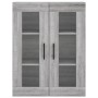 Armario de pared gris Sonoma 69,5x34x90 cm de vidaXL, Aparadores - Ref: Foro24-828506, Precio: 71,60 €, Descuento: %