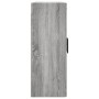Armario de pared gris Sonoma 69,5x34x90 cm de vidaXL, Aparadores - Ref: Foro24-828506, Precio: 71,60 €, Descuento: %