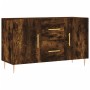 Aparador madera de ingeniería roble ahumado 100x36x60 cm de vidaXL, Aparadores - Ref: Foro24-828161, Precio: 82,73 €, Descuen...