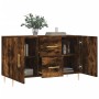 Aparador madera de ingeniería roble ahumado 100x36x60 cm de vidaXL, Aparadores - Ref: Foro24-828161, Precio: 82,73 €, Descuen...