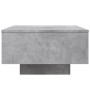 Mesa de centro madera de ingeniería gris hormigón 55x55x31 cm en Mesas de centro | Comprar online en Foru.es