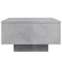 Mesa de centro madera de ingeniería gris hormigón 55x55x31 cm en Mesas de centro | Comprar online en Foru.es