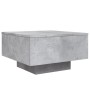 Mesa de centro madera de ingeniería gris hormigón 55x55x31 cm en Mesas de centro | Comprar online en Foru.es