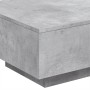 Mesa de centro madera de ingeniería gris hormigón 55x55x31 cm en Mesas de centro | Comprar online en Foru.es