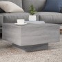 Mesa de centro madera de ingeniería gris Sonoma 55x55x31 cm en Mesas de centro | Comprar online en Foru.es