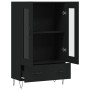 Aparador alto madera de ingeniería negro 69,5x31x115 cm de vidaXL, Aparadores - Ref: Foro24-828293, Precio: 87,42 €, Descuent...