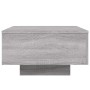 Mesa de centro madera de ingeniería gris Sonoma 55x55x31 cm en Mesas de centro | Comprar online en Foru.es