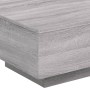 Mesa de centro madera de ingeniería gris Sonoma 55x55x31 cm en Mesas de centro | Comprar online en Foru.es