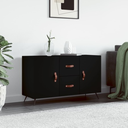 Aparador de madera de ingeniería negro 100x36x60 cm de vidaXL, Aparadores - Ref: Foro24-828141, Precio: 85,51 €, Descuento: %