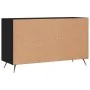 Aparador de madera de ingeniería negro 100x36x60 cm de vidaXL, Aparadores - Ref: Foro24-828141, Precio: 84,47 €, Descuento: %
