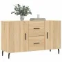 Sonoma Oak Engineered Wood Sideboard 100x36x60 cm by vidaXL, Sideboards - Ref: Foro24-828191, Price: 82,24 €, Discount: %