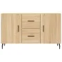 Sonoma Oak Engineered Wood Sideboard 100x36x60 cm by vidaXL, Sideboards - Ref: Foro24-828191, Price: 82,24 €, Discount: %